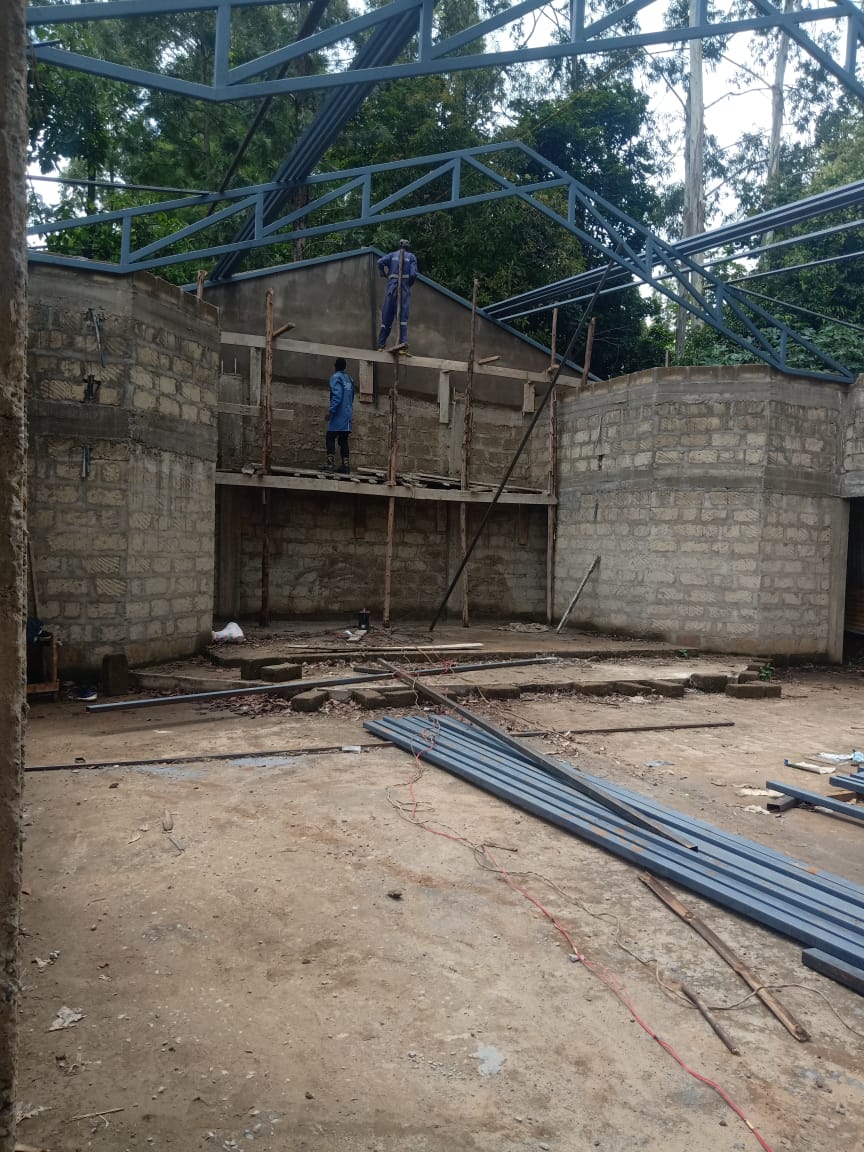 Construction of church